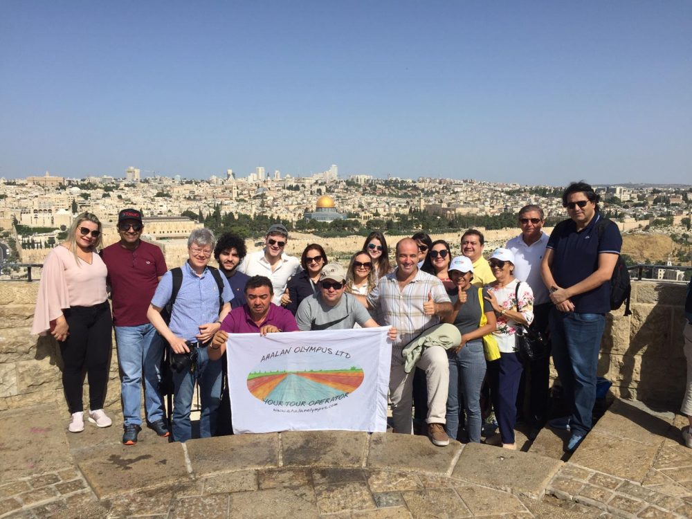 Group on the Mount of Olives